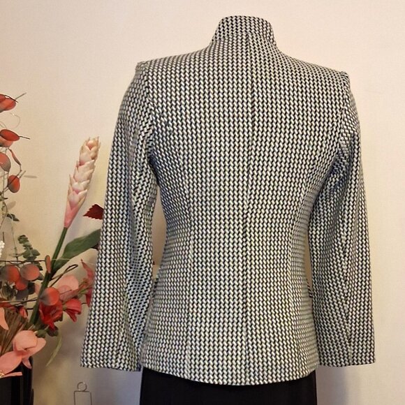 NWT Women's 'Multi Color Lined Blazer Jacket Spring Fall Winter Jackets 6S - Picture 3 of 10